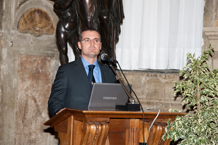 Teobaldo Boccadifuoco, speaker della Cerimonia