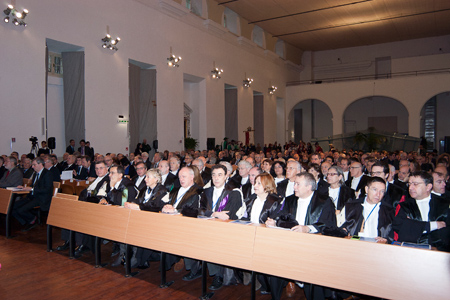 La platea dell'Inaugurazione a.a. 2013/2014