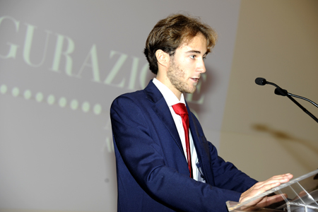 Inaugurazione a.a. 2014/2015 - Il saluto di Andrea Vezzali, Rappresentante degli studenti in Senato Accademico