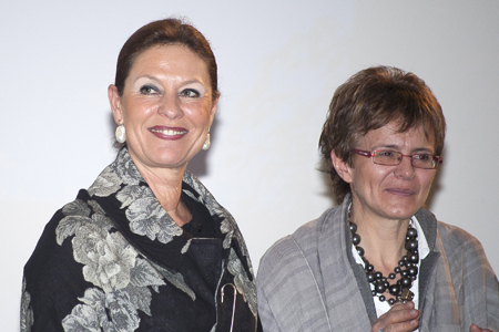 Inaugurazione a.a. 2014/2015 - Rosa Gatti ed Elena Cattaneo