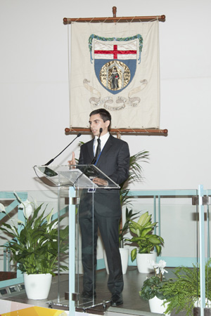 Inaugurazione a.a. 2015/2016 [sessione del mattino] - Il saluto di Marco Atzori, Rappresentante degli Studenti nella Commissione Paritetica