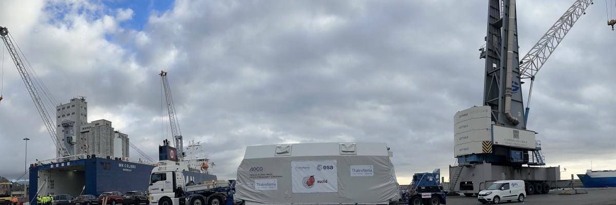 telescopio Euclid porto di Savona