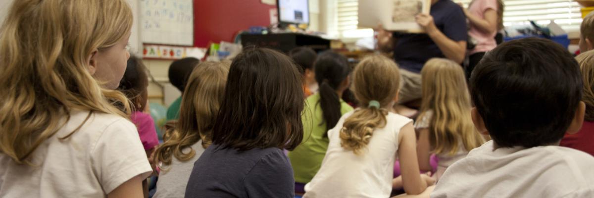 Una classe di una scuola primaria