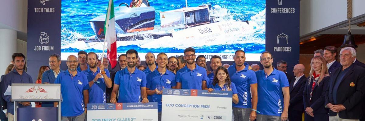 UniGe Elettra finale Energy Boat Challenge 2023