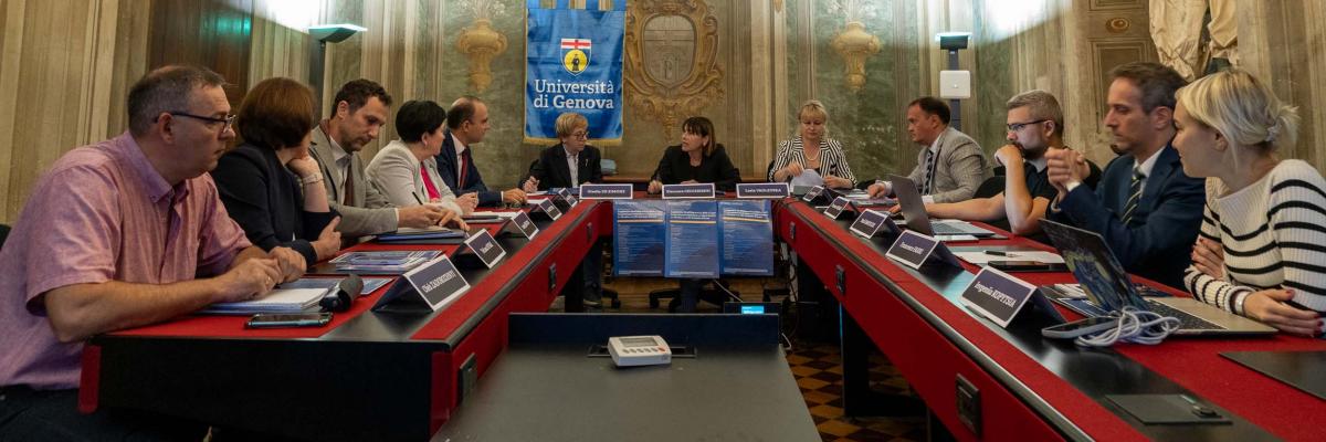 Cerimonia MOU 3 ottobre 2024 - UniGe Ucraina