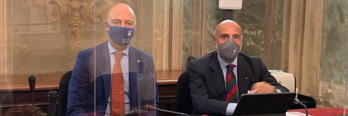 Federico Delfino e Ugo Salerno convenzione