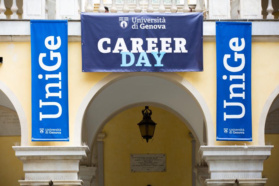 Ingresso del Career day UniGe