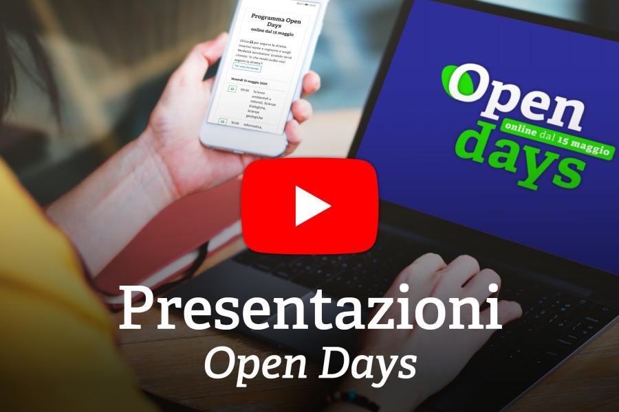 presentazioni open days