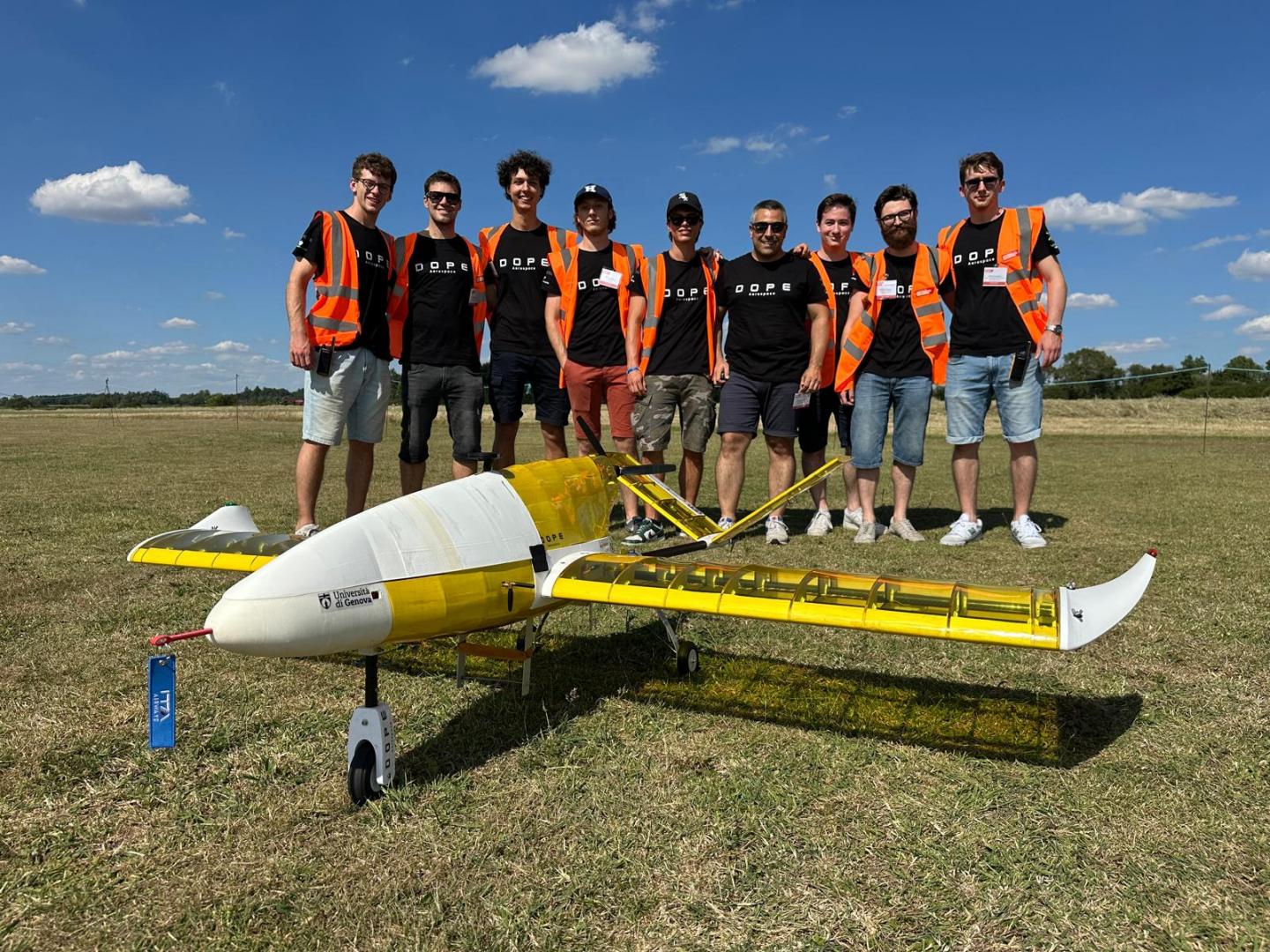 6° posto mondiale e Advancement Award alla UAS Challenge 2025 per DOPE Aerospace
