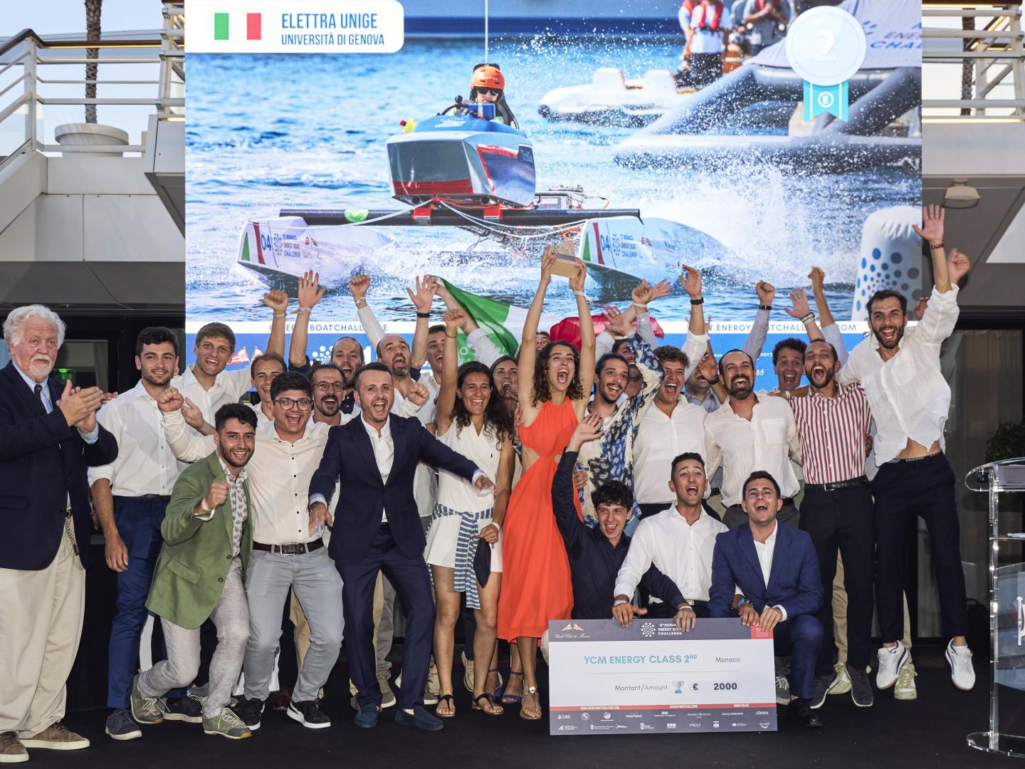 UniGe Elettra trionfa a Monaco: argento, record e premio speciale