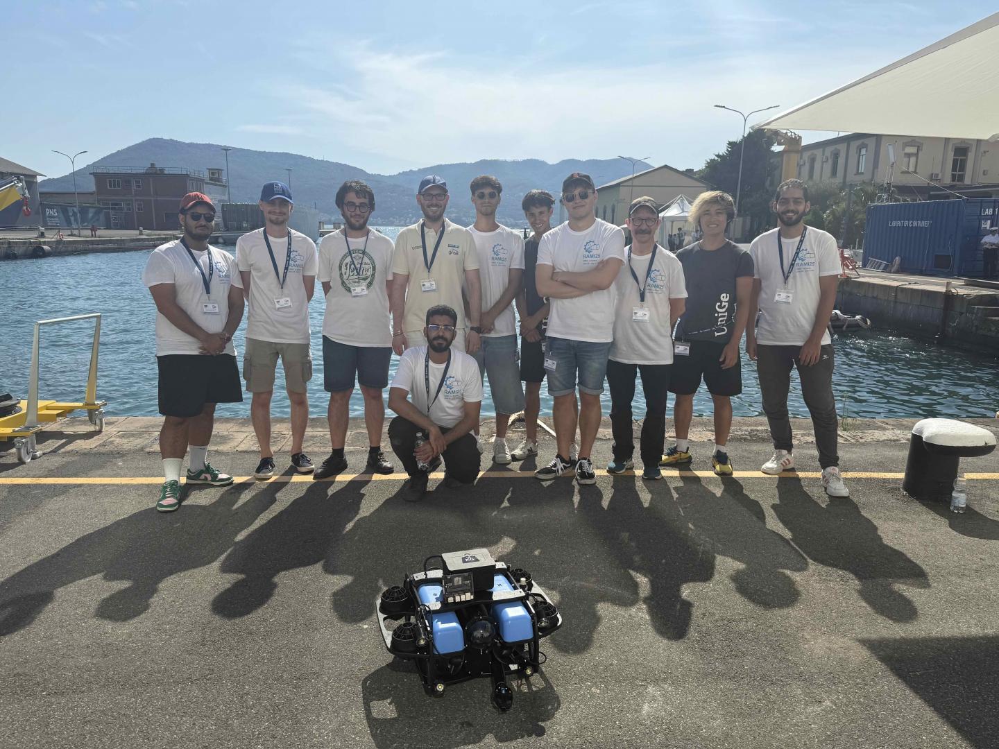 Il team UniGe argento alla RAMI competition 2025