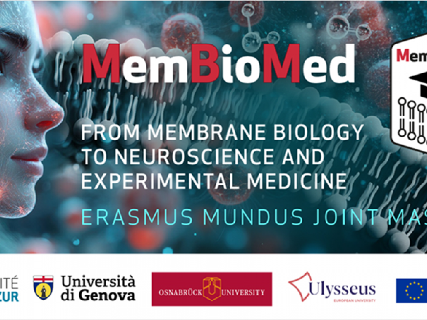 UniGe launches the joint Erasmus Mundus MemBioMed Master&#039;s programme