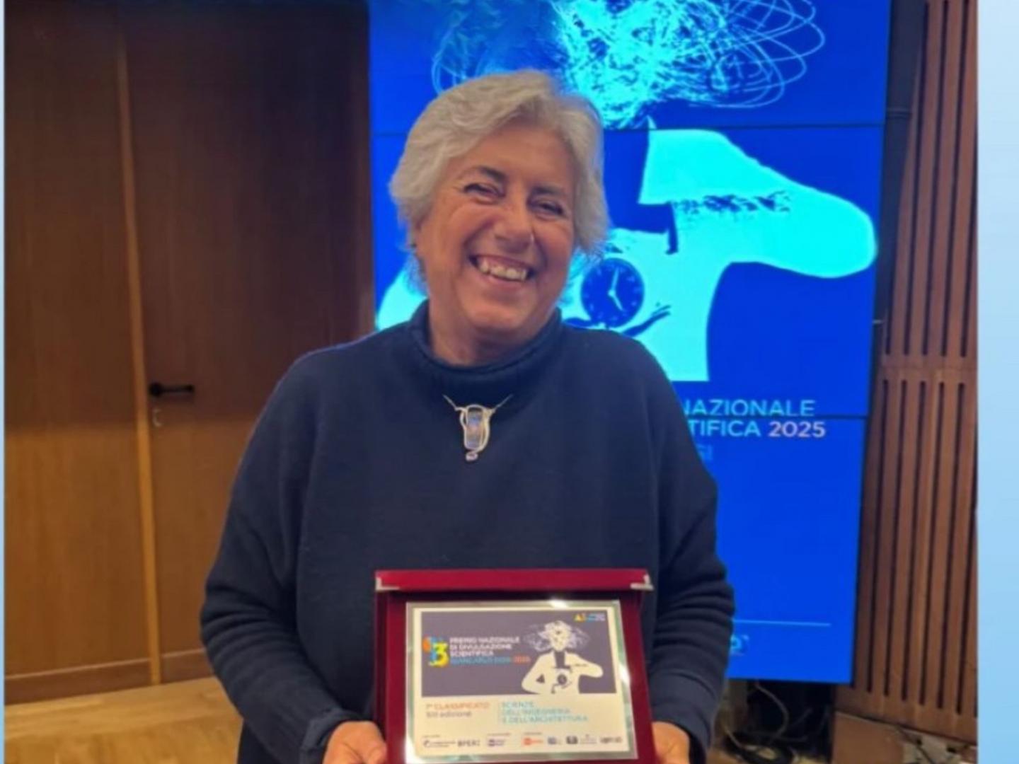 Giovanna Sissa vince il Premio nazionale di divulgazione scientifica