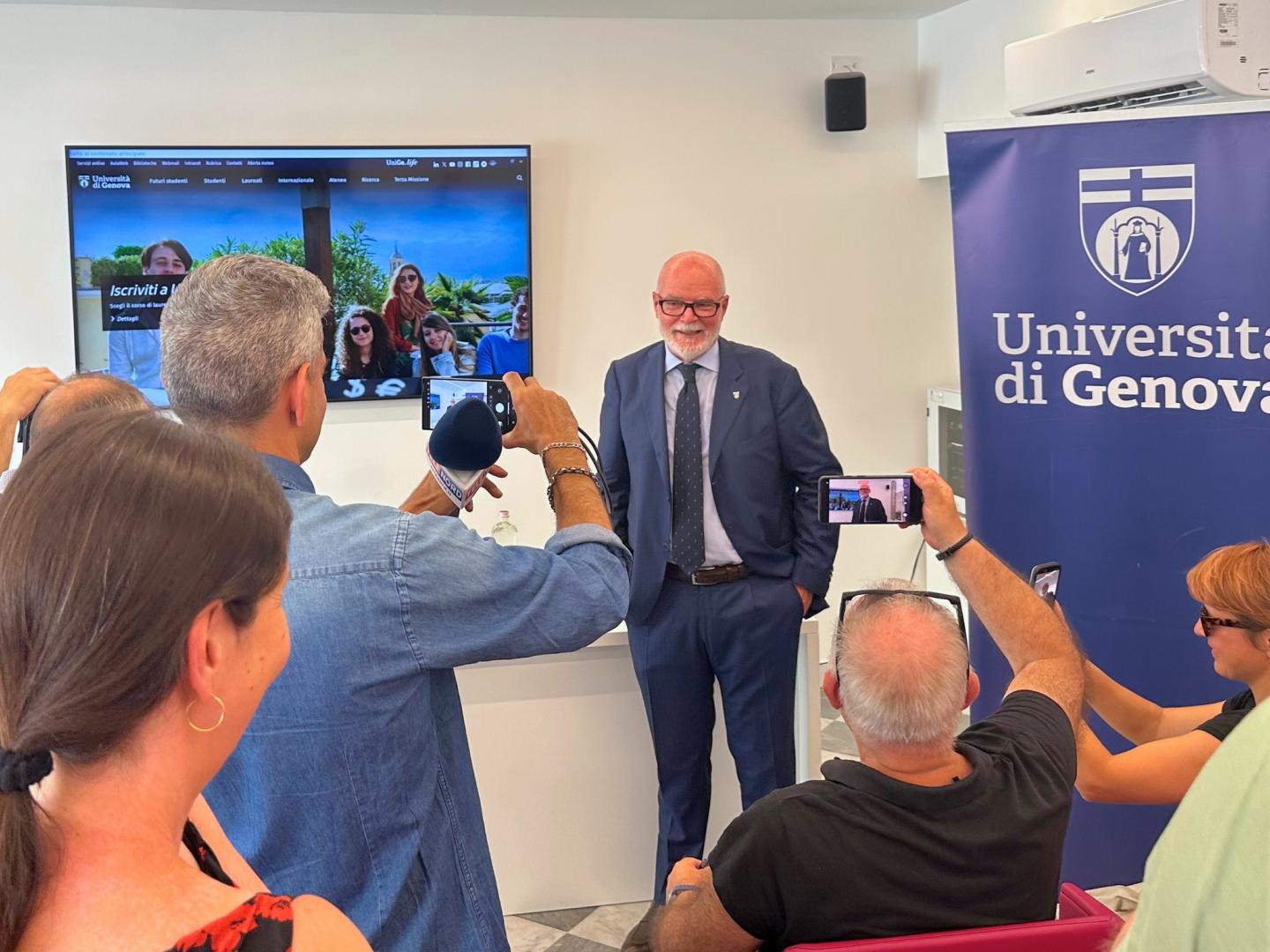 Antonio Uccelli elected rector for the 2026–2032 academic term