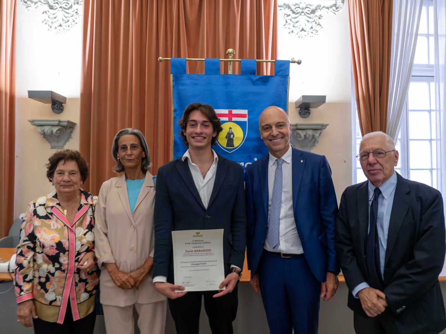 Premio di studio “Giuseppe Profiti” a Paolo Barabino